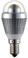 Лампа светодиодная TELEFUNKEN, Полусфера, диммируемая, silver body,  3W 220V E14 4200K  230Lm 360D 