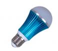 Лампа светодиодная TELEFUNKEN 5W 220V E27 4200K  450 150D Голубой металлик