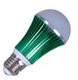 Лампа светодиодная TELEFUNKEN 5W 220V E27 4200K  450 150D Зеленый металлик