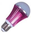 Лампа светодиодная TELEFUNKEN 5W 220V E27 4200K  450 150D Розовый металлик